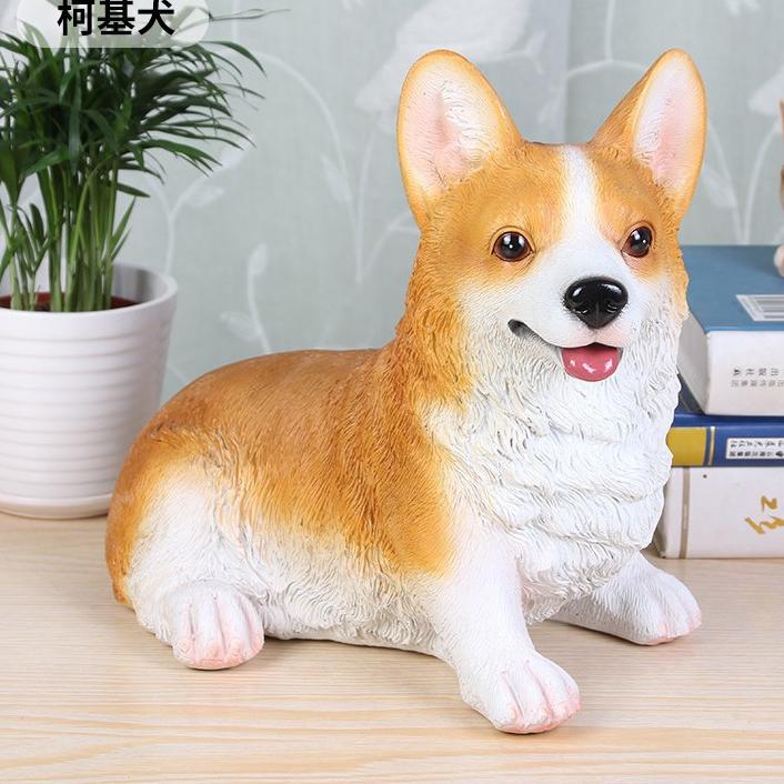 萌宠物狗存钱罐小狗存钱罐生肖狗储蓄罐儿童礼物巴哥泰迪博美柯基