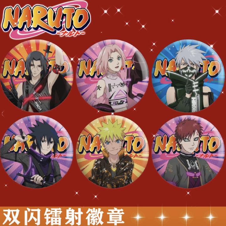 【拆盒】正品日谷火影忍者百物语系列徽章吧唧盲盒（代拆）默认初伤