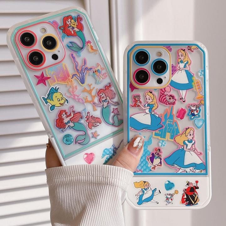 爱丽丝适用苹果15华为荣耀vivo/iqoo/oppo小米隐形支架手机壳