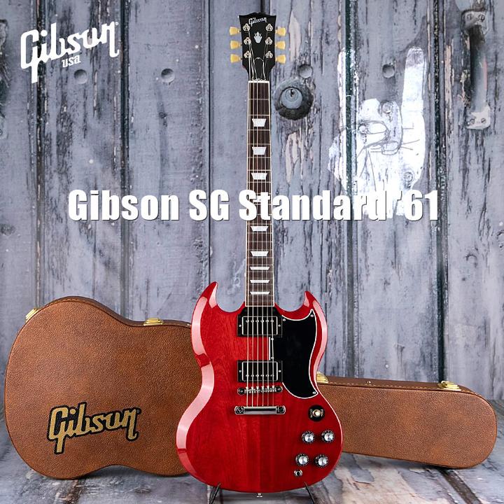 GIBSON美产吉普森SG Standard 61摇滚电吉他专业表演出经典恶魔角