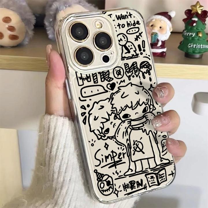 双生小野适用iPhone15/13苹果14手机壳11/12华为vivo小米oppo软壳