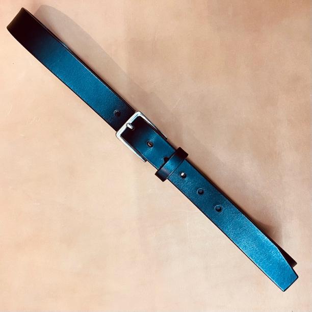 不锈钢男女款3.0窄款商务休闲针扣皮带