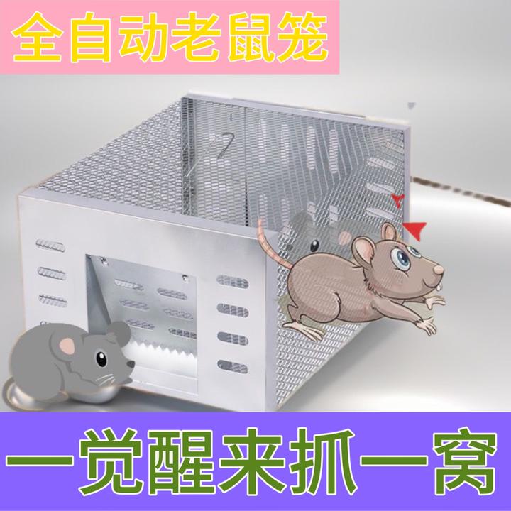 老鼠笼捕鼠神器家用连续全自动神器高效灭鼠抓捕鼠克星捉耗子笼子