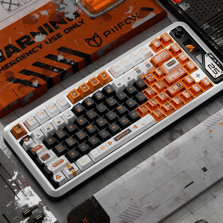 PIIFOX《流浪计划》【键帽】PBT侧刻原厂高度五面热升华高颜值松弛感