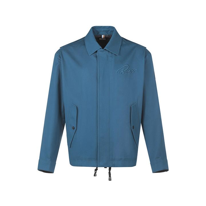 未使用 HugoBoss/雨果博斯 男士夹克上衣外套LOGO刺绣 50470140