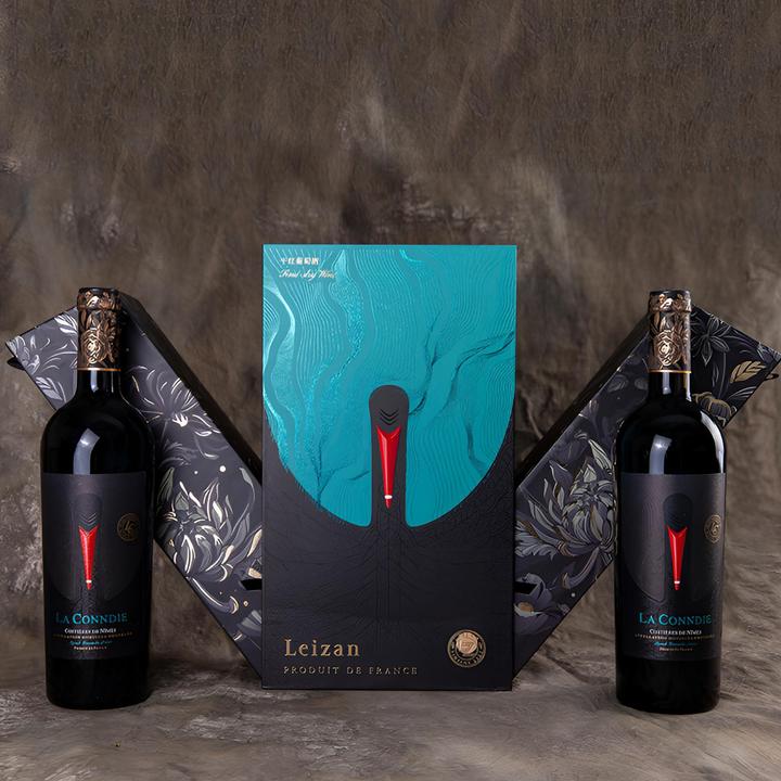 【原瓶进口】康尼世家·天鹅干红葡萄酒750ml*2瓶15%VOL果香浓郁红酒