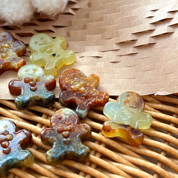 非金属布艺吊坠 圣诞姜饼人可爱挂件吊坠送女友送闺蜜圣诞节礼品