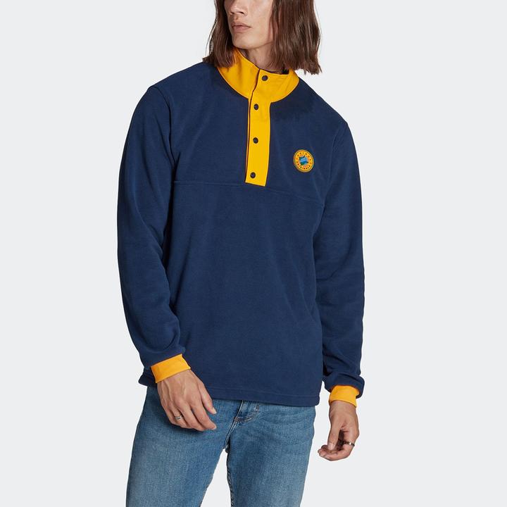 Adidas/阿迪达斯正品三叶草秋冬新款加绒男子运动卫衣II8482