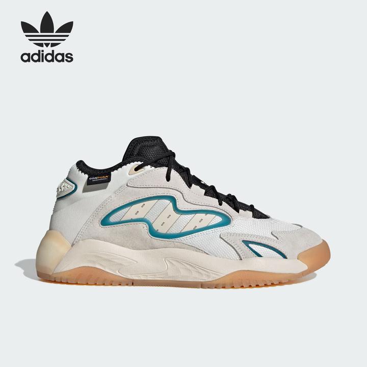 Adidas/阿迪达斯正品三叶草男女复古篮球风低帮运动休闲鞋JI2544