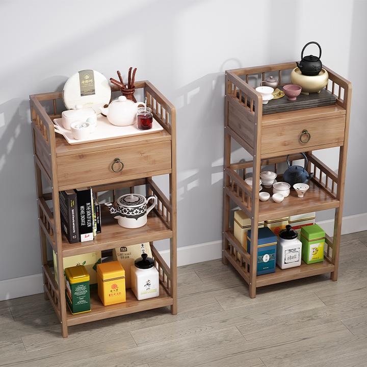 茶水桌小茶几烧水泡茶台茶桌侧边柜茶柜架置物架茶叶茶具收纳架子