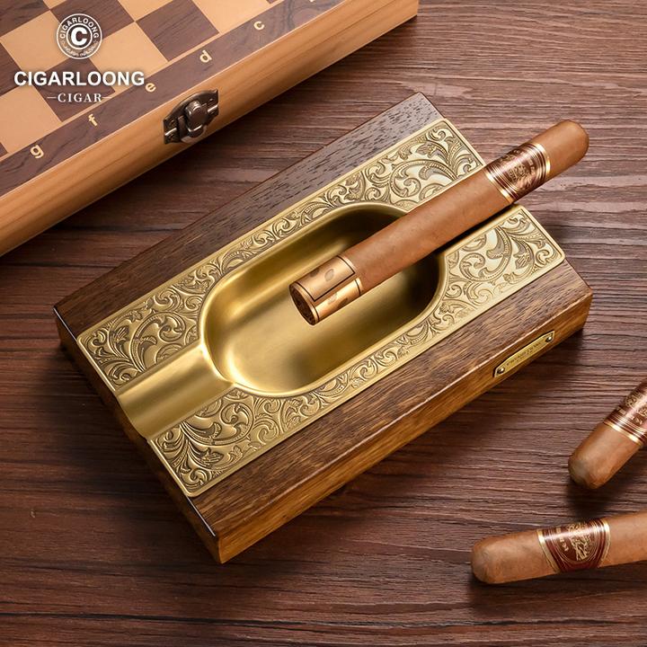 CIGARLOONG茄龙雪茄烟灰缸大口径烟缸装饰摆件雪茄缸灭烟器CL-001