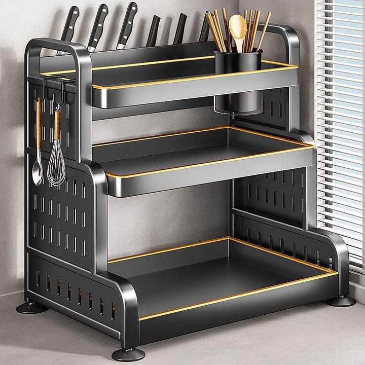 厨房置物架置物架多功能调料架厨房用品家用大全调料品架子