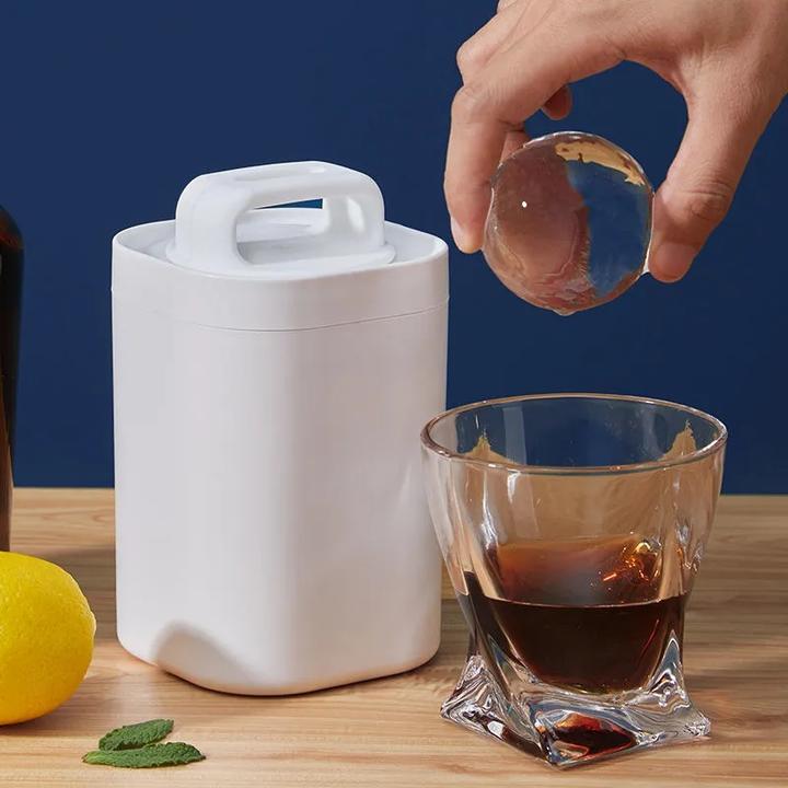 透明冰球模具小型威士忌老冰神器无气泡制冰盒大冰块球形冰格网红