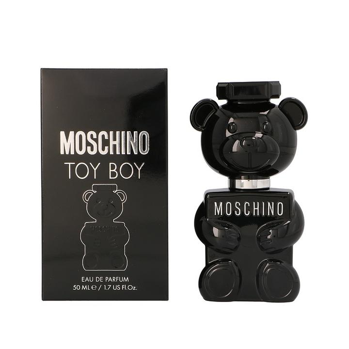 Moschino莫斯奇诺黑色泰迪熊男士浓香水EDP木质香30 50ml生日礼物