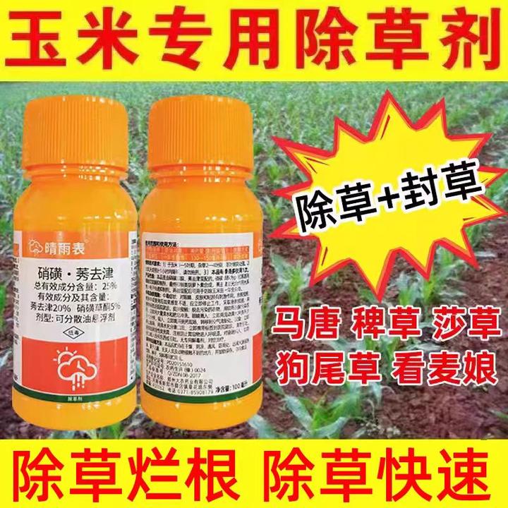 玉米苗后专用除草剂硝磺莠去津玉米田专用除草剂硝磺草酮正品农药