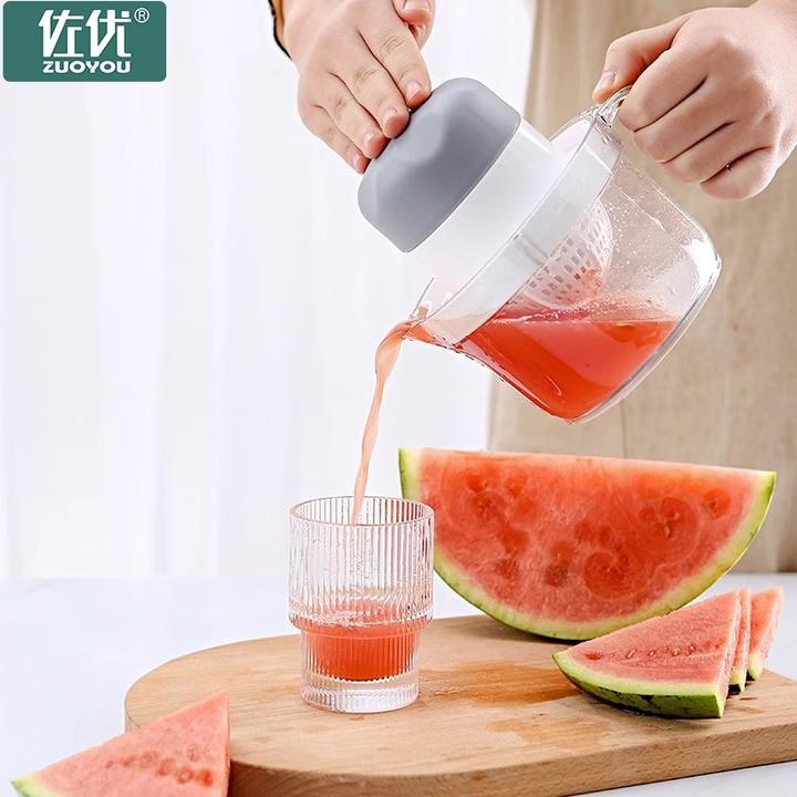 佐优手动榨汁机挤压器橙汁石榴榨汁器橙子西瓜压汁机榨汁神器