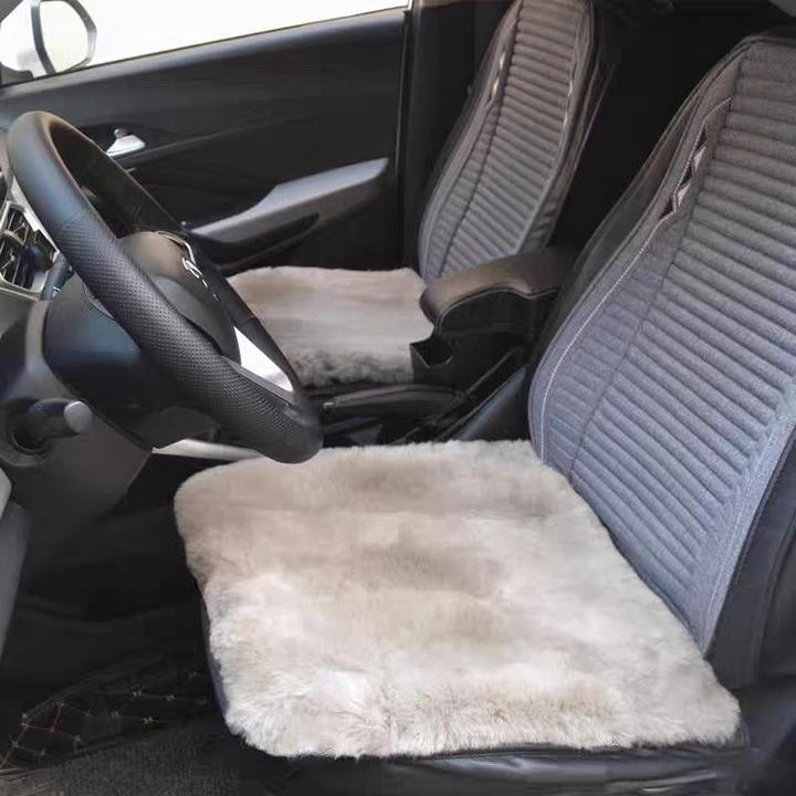 特价处理纯羊毛皮毛一体真皮汽车坐垫冬季保暖高档内饰车载座垫