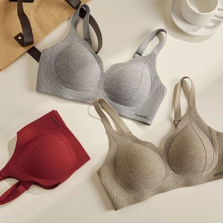 【塑形提拉杯】波浪边性感深V秋冬内衣聚拢收副乳防下垂无痕文胸罩