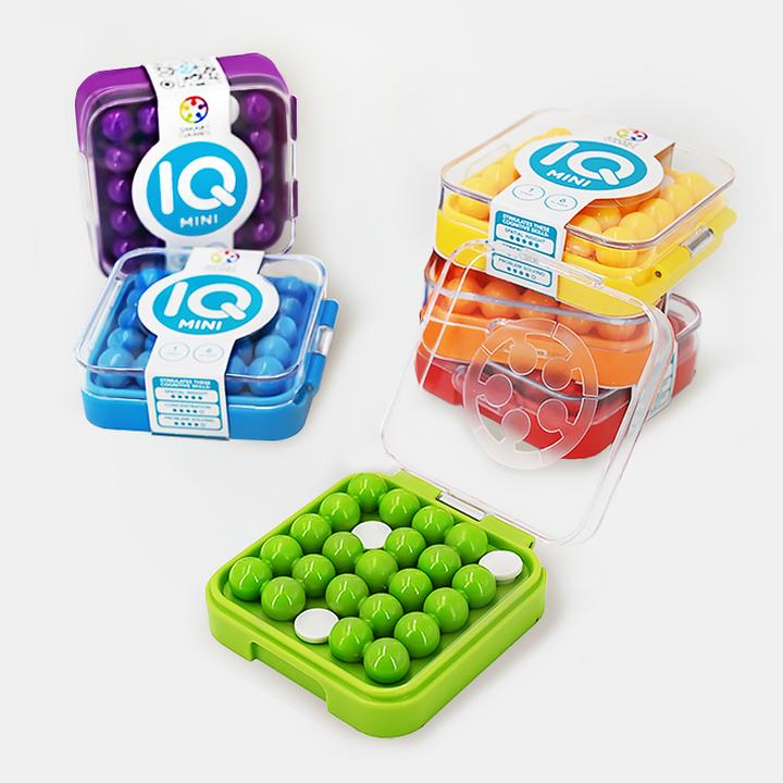 SmartGames智慧迷你拼 6岁+自创关卡空间思维培养益智口袋桌游