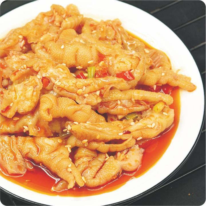 春之源味鸡爪无骨鸡爪去骨凤爪零食脱骨预制菜凉拌菜开即食笋1g
