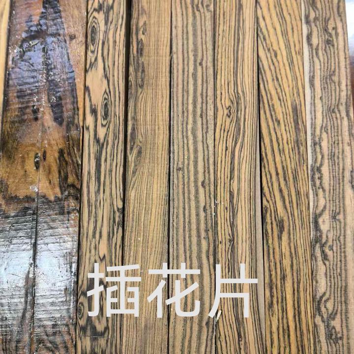 黄金檀实木台球杆插花片