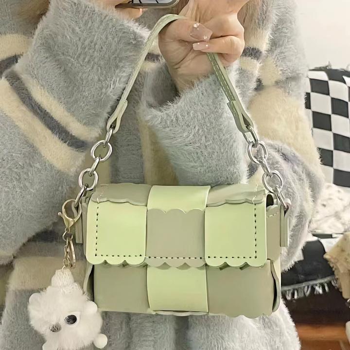 手工diy包包编织饼干包材料包手工包送女生男生礼物