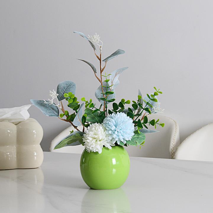 小清新简约时尚仿真花套装客厅茶几摆设假花花艺瓶插餐桌花摆件