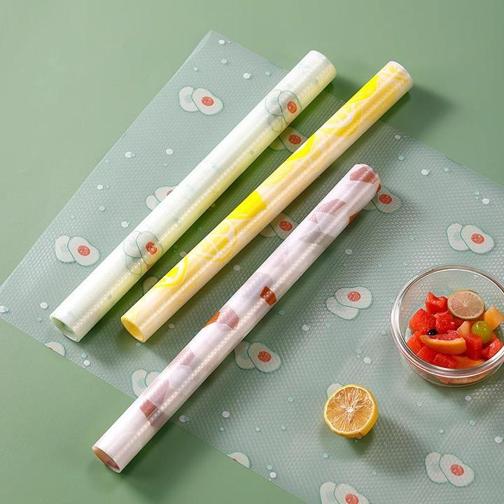 印花抽屉垫纸防水防油可裁剪抗菌贴厨房台面橱柜衣柜纸家用防潮垫