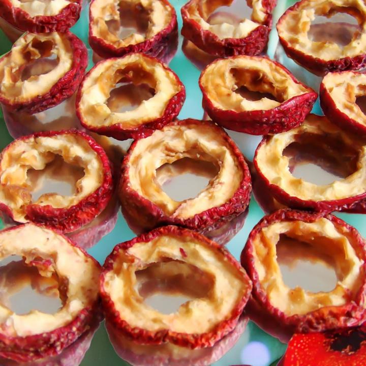 无核山楂干片山楂圈山楂干新鲜空心圈山楂片泡茶山楂干新鲜泡水