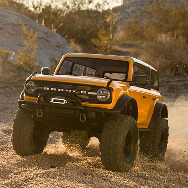 TRAXXAS福特烈马BroncoTRX4新款维修仿真攀爬车越野遥控车92076-4