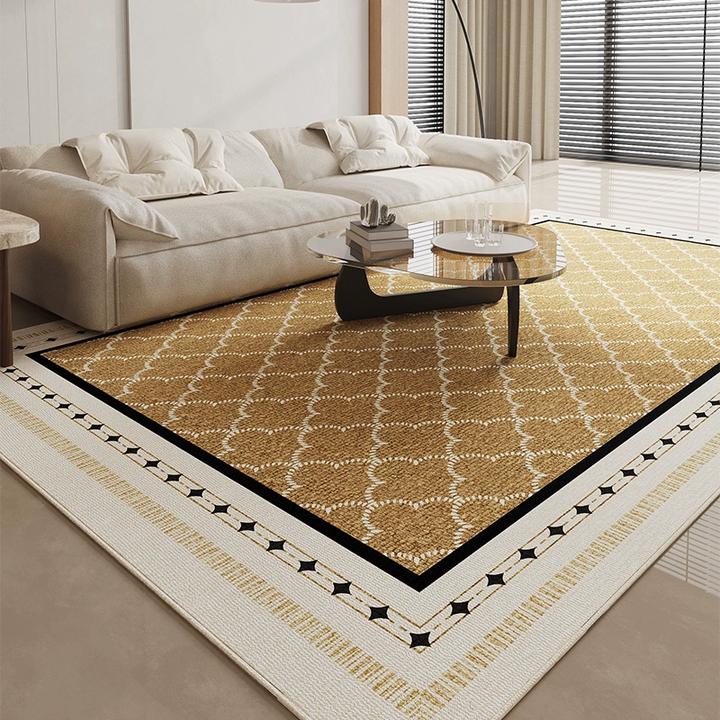 地毯客厅2025新款法式免打理卧室床边毯房间家用沙发地垫冬天加厚