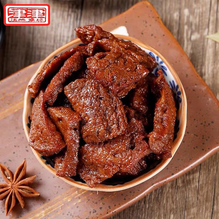 津津豆腐干卤汁豆干苏州特产老字号豆制品素肉小吃素食零食袋装