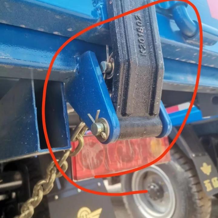 五征三轮车福田时风五征小银虎翔运虎奥翔后门自卸开启钩改装