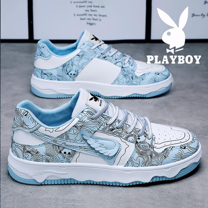 花花公子板鞋男小众设计原创秋季2025新款小白鞋男款学生运动潮鞋