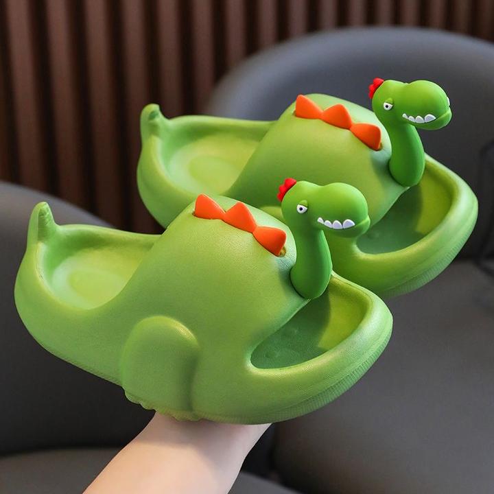 恐龙儿童拖鞋男童夏季女童室内家居洗澡防滑软底小孩宝宝凉拖外穿