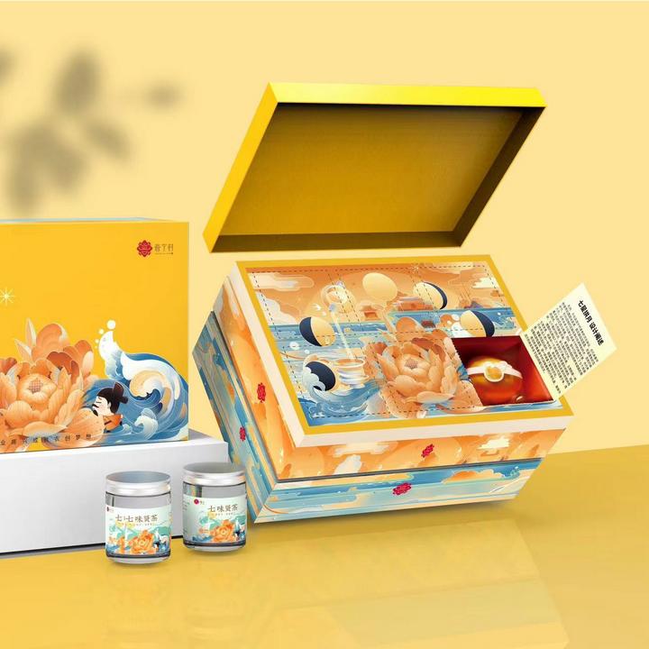 普宁共富七星拱月中秋礼盒  江南世家 百年经典口味创新 风味独特