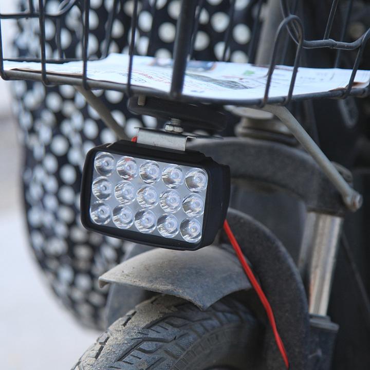 简易安装电动车LED灯电动车灯电动车车灯强光电动车强光灯