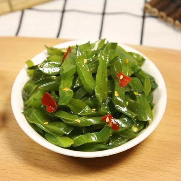 400g*2袋即食香辣裙带菜梗片海白菜海带凉拌菜香辣海藻酱菜下饭菜