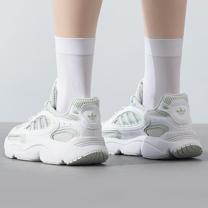 阿迪达斯三叶草女鞋春季新款OZMILLEN W运动鞋休闲鞋老爹鞋IG2087