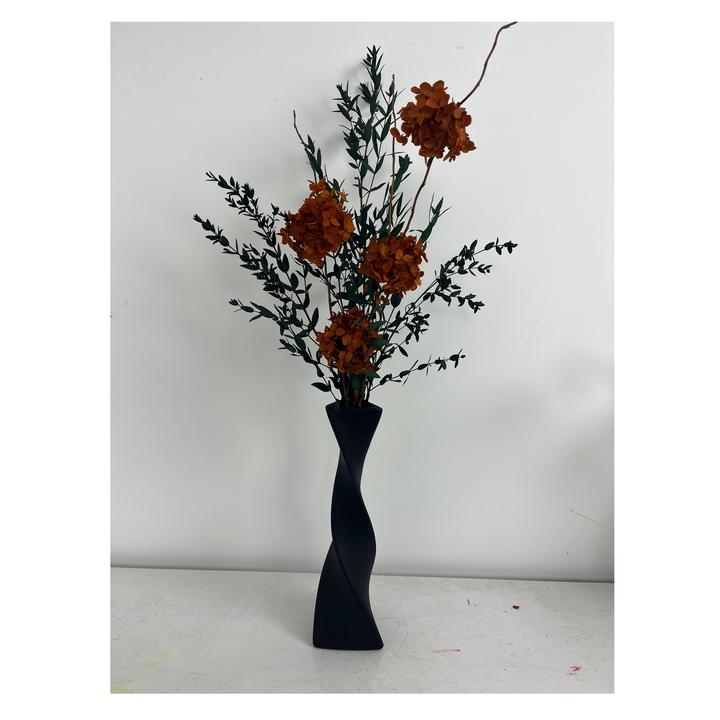 【晓雾】永生花龙柳绣球客厅摆件玄关摆件客厅摆放轻奢风多彩小花束