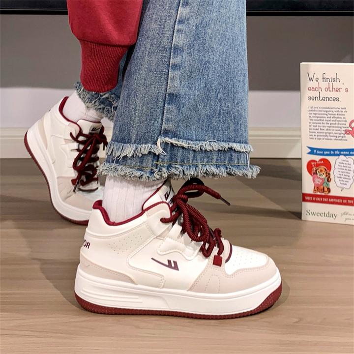 回力鞋子时尚厚底休闲运动女鞋2026新款爆款百搭轻便小白鞋ins潮