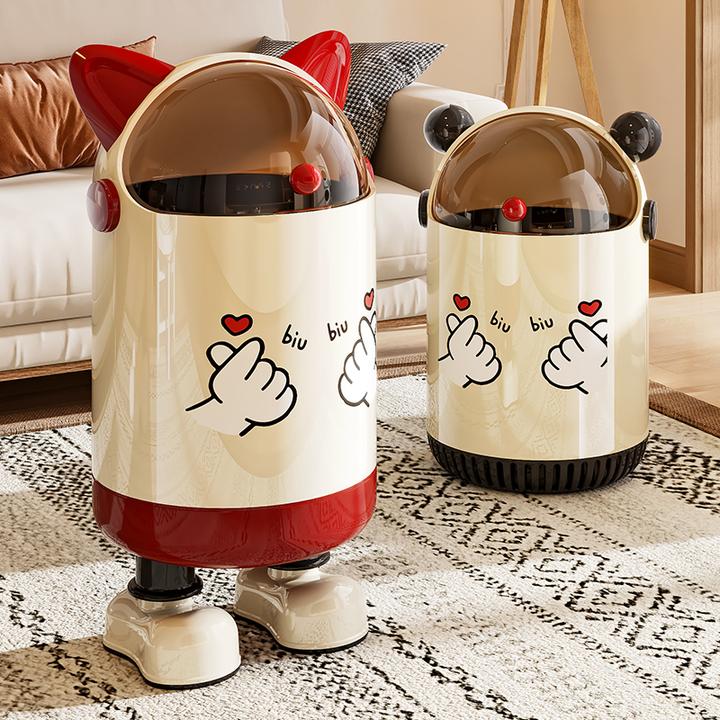 特大号家用客厅垃圾桶大容量可爱带盖垃圾桶多功能卧室卫生间带盖