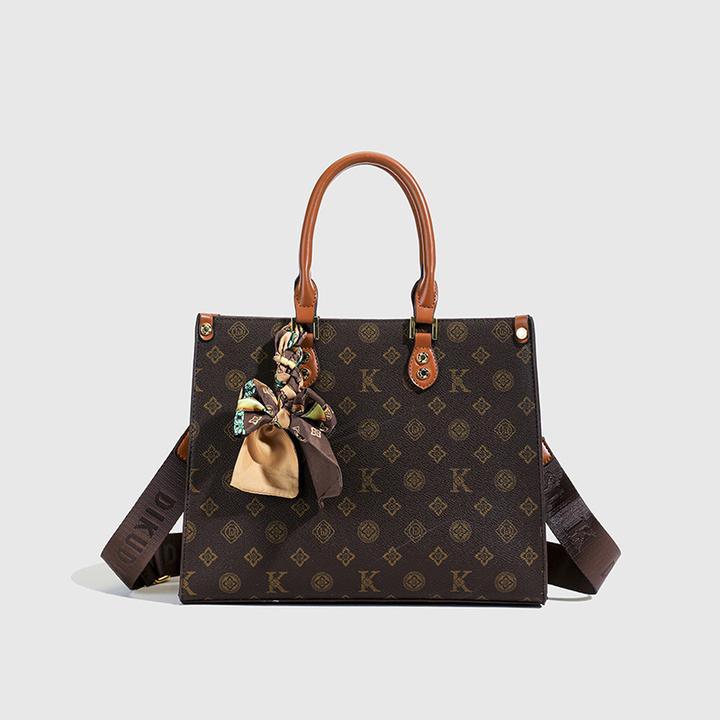 撞色百搭大容量包包手提包时尚腋下手拎包日常腋下通勤单肩托特包