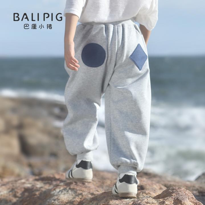 男童裤子2025新款秋冬保暖裤女童加厚加绒卫裤宝宝外穿儿童休闲裤