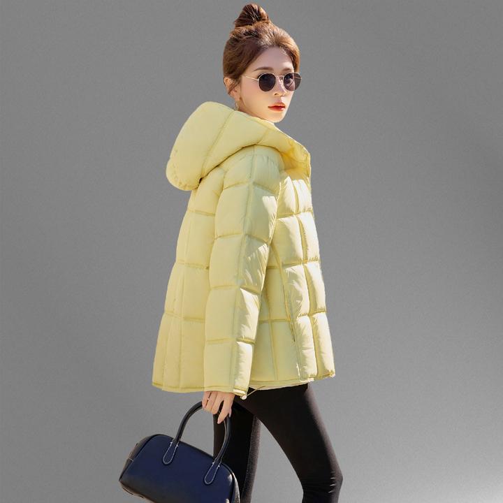 加厚保暖泡芙棉服女2025冬季新宽松显瘦巨好看连帽面包服棉衣外套