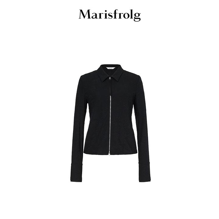 Marisfrolg玛丝菲尔25年冬季气质高级衬衫外套A1FZ42201