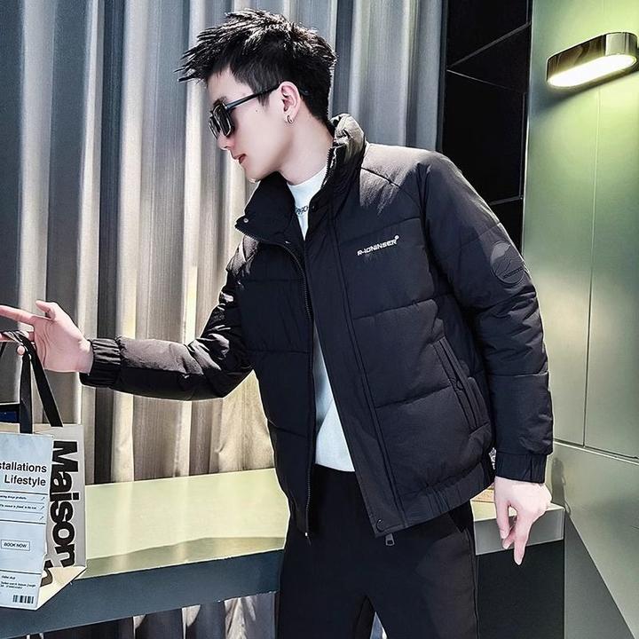 冬季潮牌服男款休闲痞帅加厚短款棉袄2025新款男士冬装外套