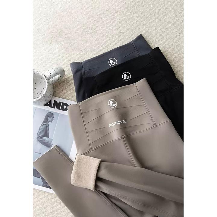 欧货冬季新款加绒加厚芭比裤打底裤修身紧身显瘦百搭时尚女裤