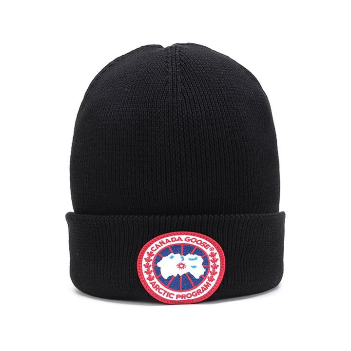 未使用 CANADA GOOSE 加拿大鹅 男女中性针织帽子托克帽6936M