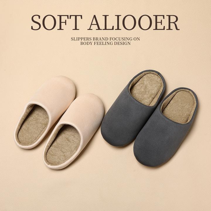 木地板静音拖鞋女士四季通用居家软底透气防滑防臭情侣棉拖鞋月子